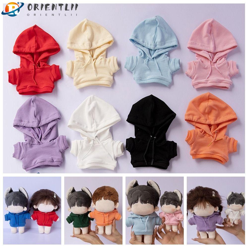 ORIENTLII Áo Sweater Có Mũ Trùm Nhiều Kiểu Dáng Mini Nhiều Màu Sắc Cho Búp Bê