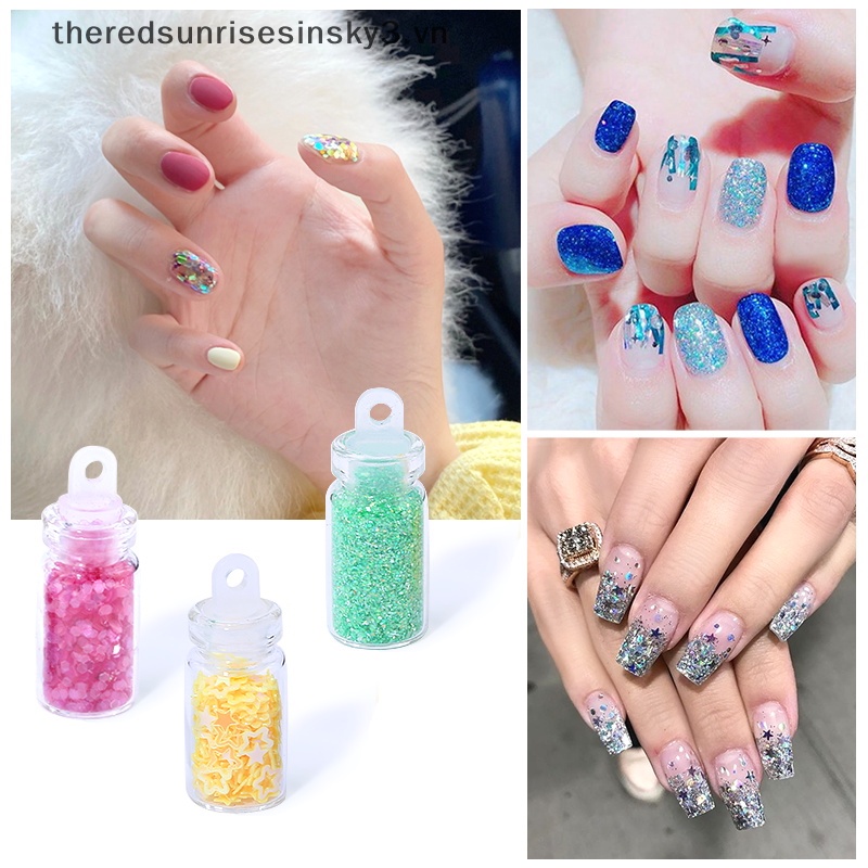 Hạt Đá 3D Lấp Lánh Trang Trí Móng Nghệ Thuật DIY Thời Trang