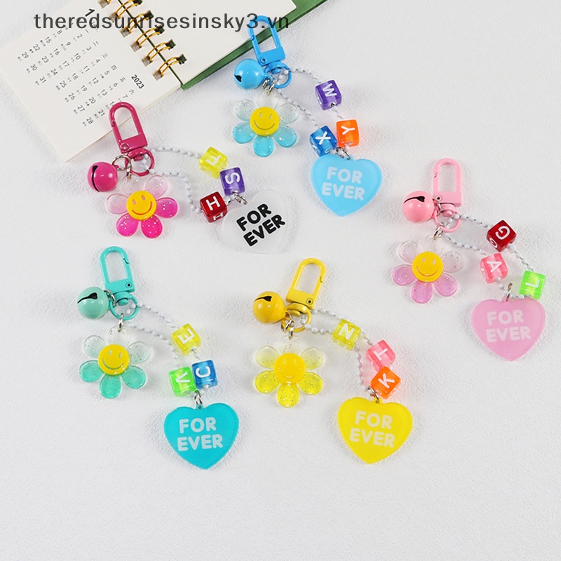 1 Móc Khóa Hình Hoa Hướng Dương Dễ Thương Dành Cho Nữ