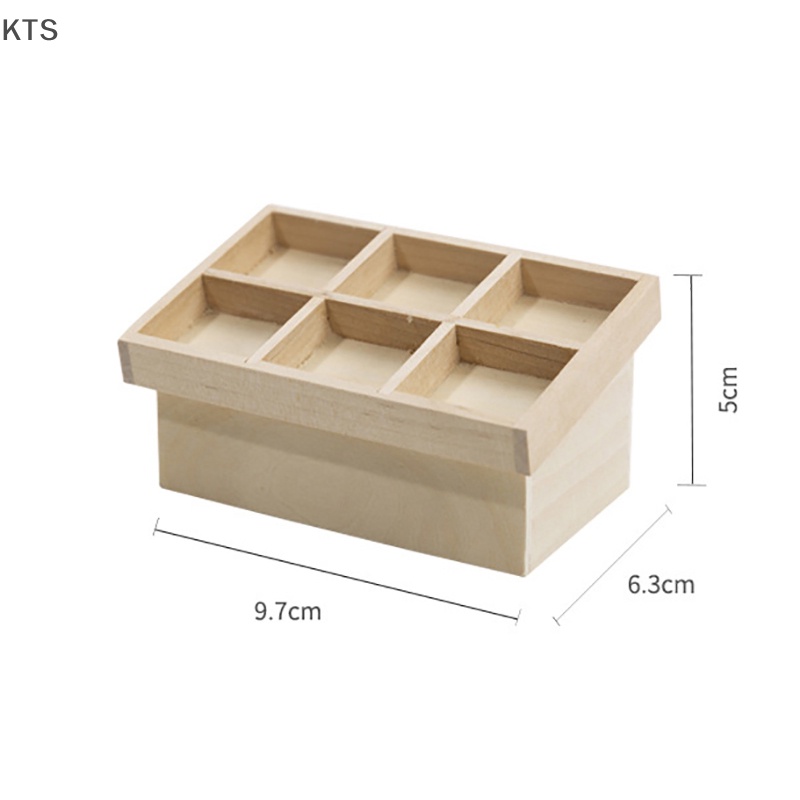 Mô Hình Kệ Đựng Trái Cây mini Tỉ Lệ 1: 12 Trang Trí Nhà Búp Bê