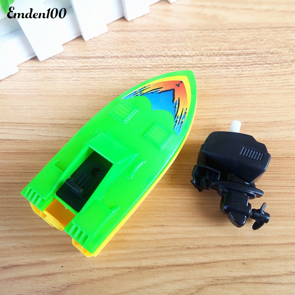 [EMDEN] Đồ Chơi Thuyền Xoay Gió Bằng Nhựa Cho Bé Khi Tắm Mùa Hè