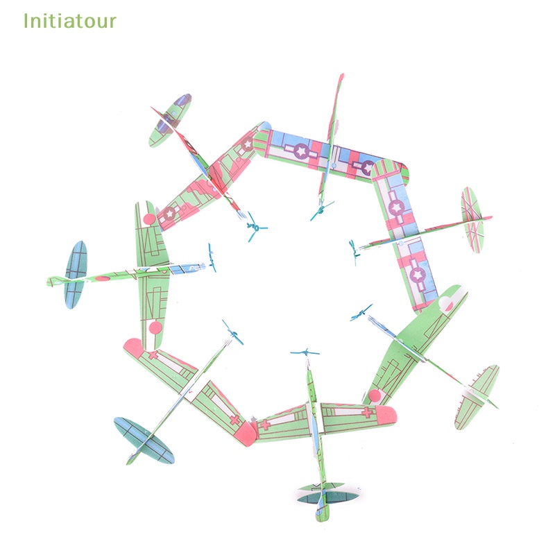 Set 10 Mô Hình Máy Bay Xốp Đồ Chơi DIY