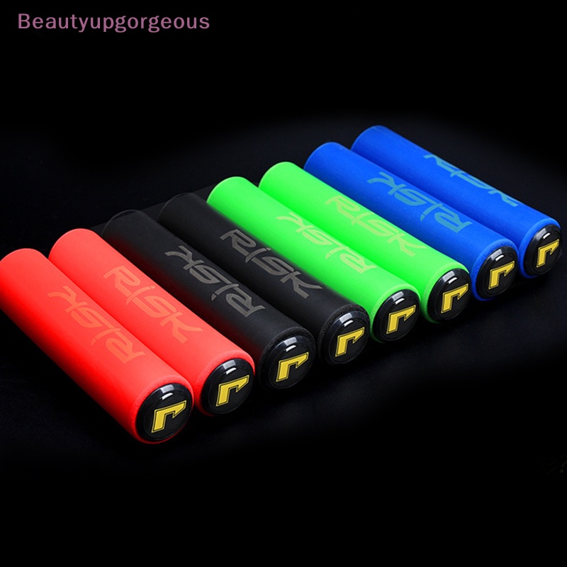 1 Cặp Vỏ Bọc Tay Lái Xe Đạp MTB Bằng Silicone Mềm Siêu Nhẹ