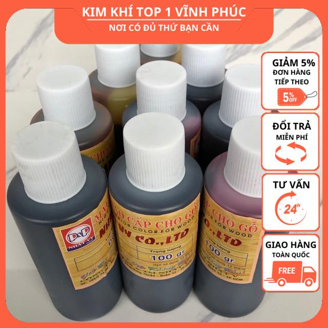 Tinh màu PU sơn gỗ