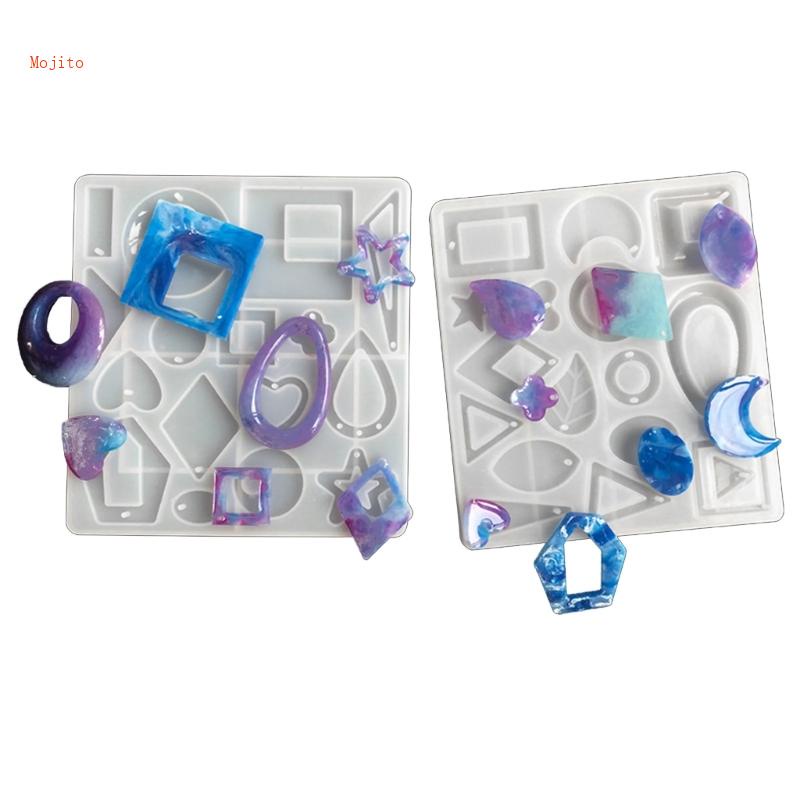 Khuôn Silicone Tạo Hình Làm Mặt Trang Sức 3D DIY