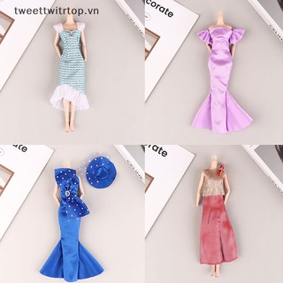 Đầm dạ hội xinh xắn cho búp bê 30cm