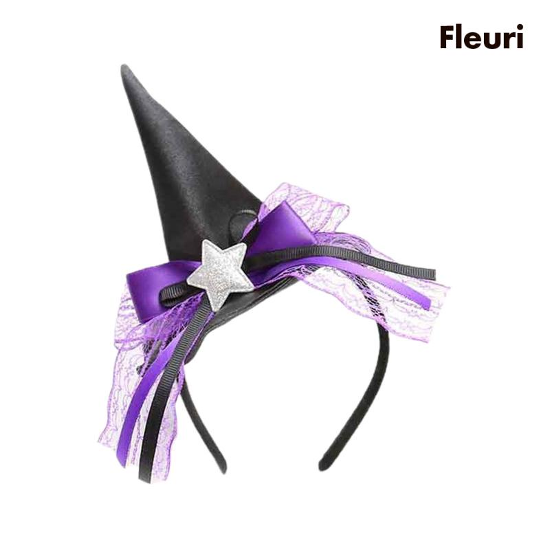 Băng Đô Mũ Phù Thủy Hóa Trang Halloween