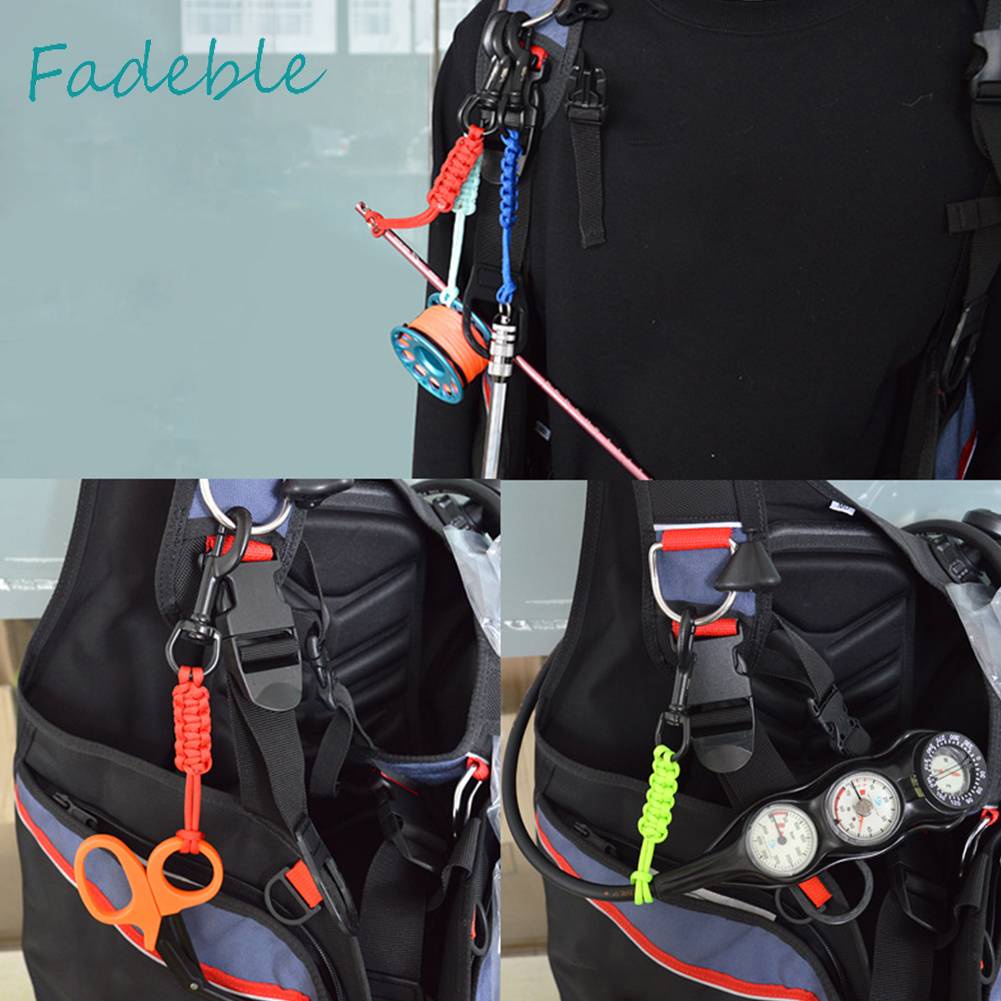 Móc Khóa An Toàn Bằng Thép Không Gỉ Bền Bỉ Dùng Khi Đi Lặn