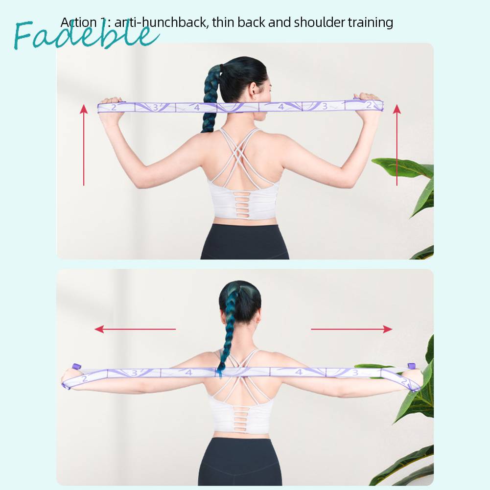 Dây Đai Co Giãn Gọn Nhẹ Siêu Bền Để Tập Thể Dục / Yoga