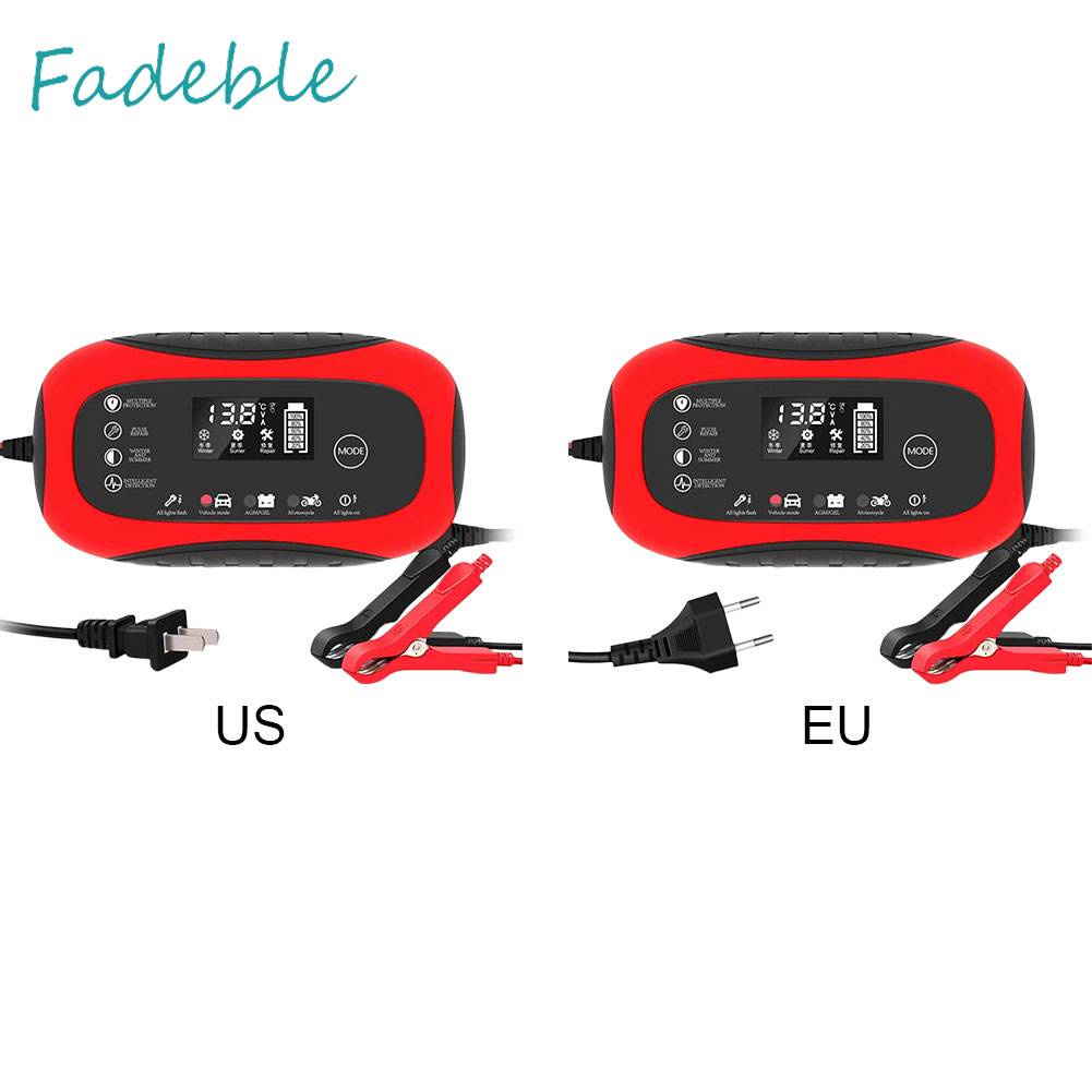 Bộ Sạc Pin Kỹ Thuật Số 12V 6A 12V Cho Xe Máy SUV