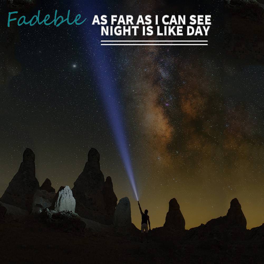 Đèn Pin LED COB 800mAh IPX4 Sạc USB Có Thể Xoay Tiện Dụng