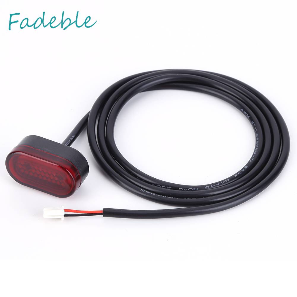 Đèn LED Cảnh Báo An Toàn Phía Sau Kèm Dây Cáp Dành Cho Xe Đạp Ninebot F30 F40