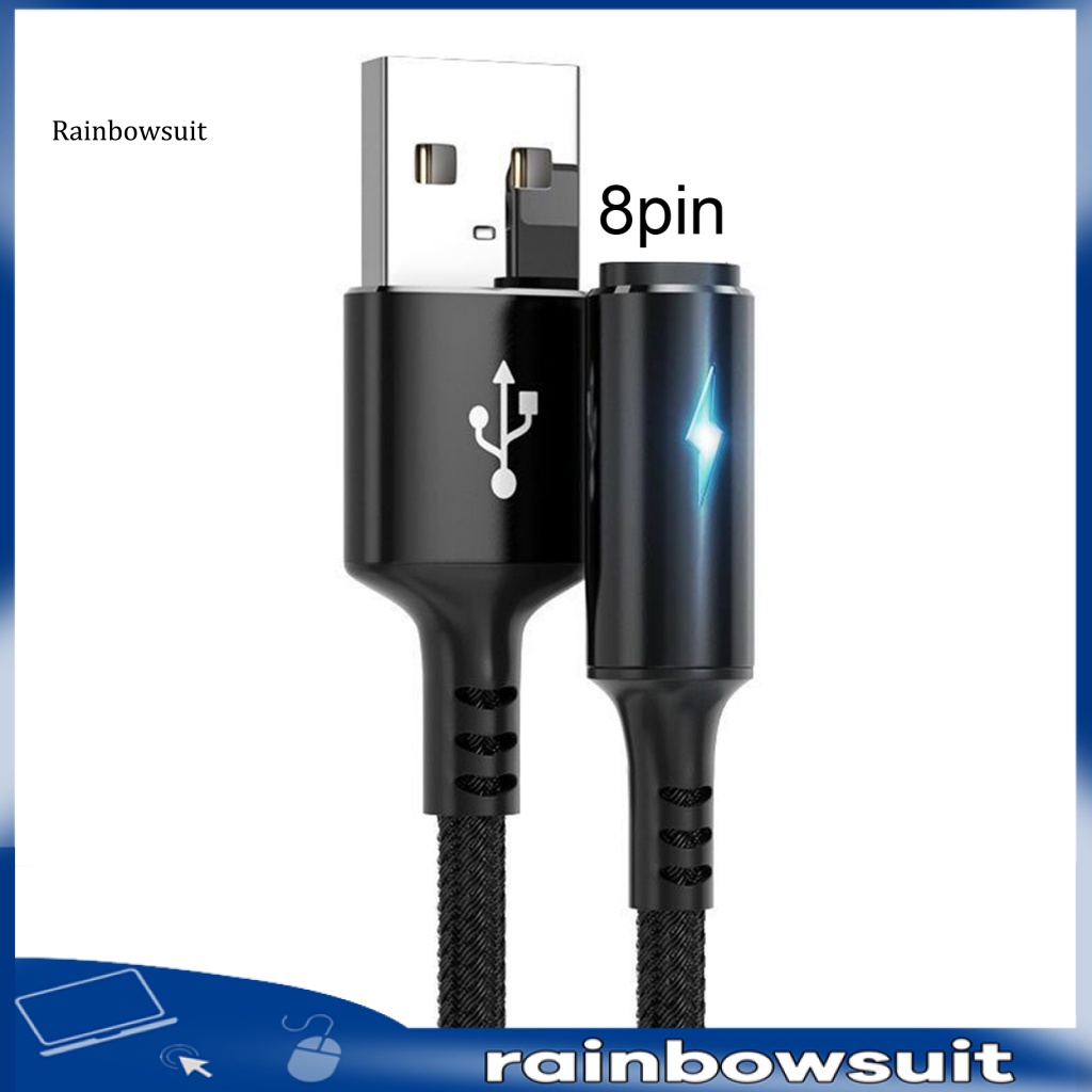 Dây Cáp Sạc Nhanh 2A Bằng Nylon Bện Chống Đứt Dành Cho iPhone