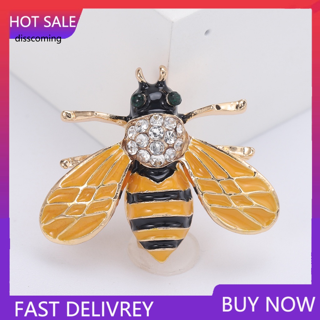 Áo Thun In Hình SL SL SL Thời Trang Năng Động| Ghim Cài Áo Hình Chú Ong Mini Tráng Men Đính Đá Dễ Thương