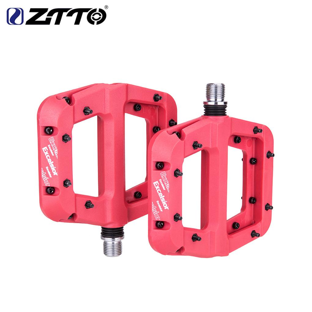 1 Cặp Bàn Đạp Xe Đạp Leo Núi Bằng Sợi Nylon Màu Trơn