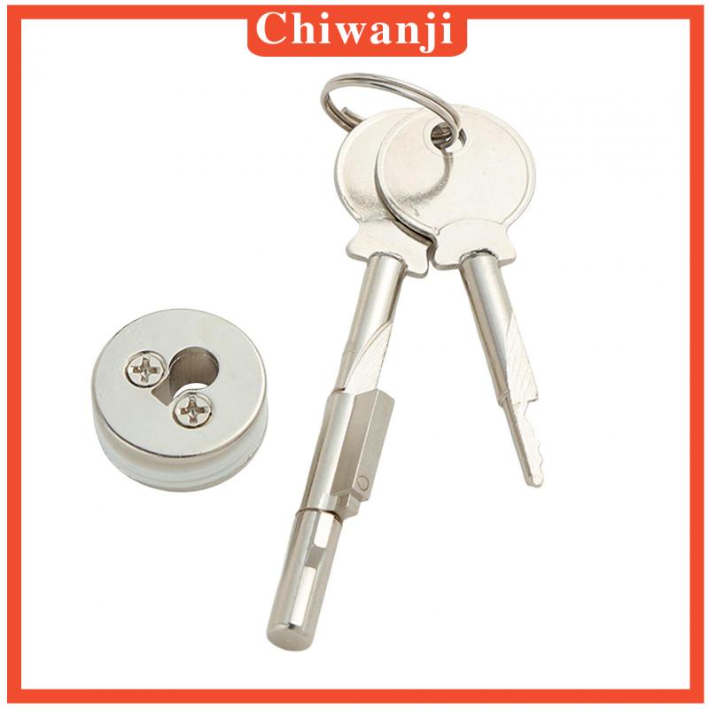 Bộ Khóa Cửa Trượt Chống Mài Mòn Tiện Dụng Cho Tủ Lạnh