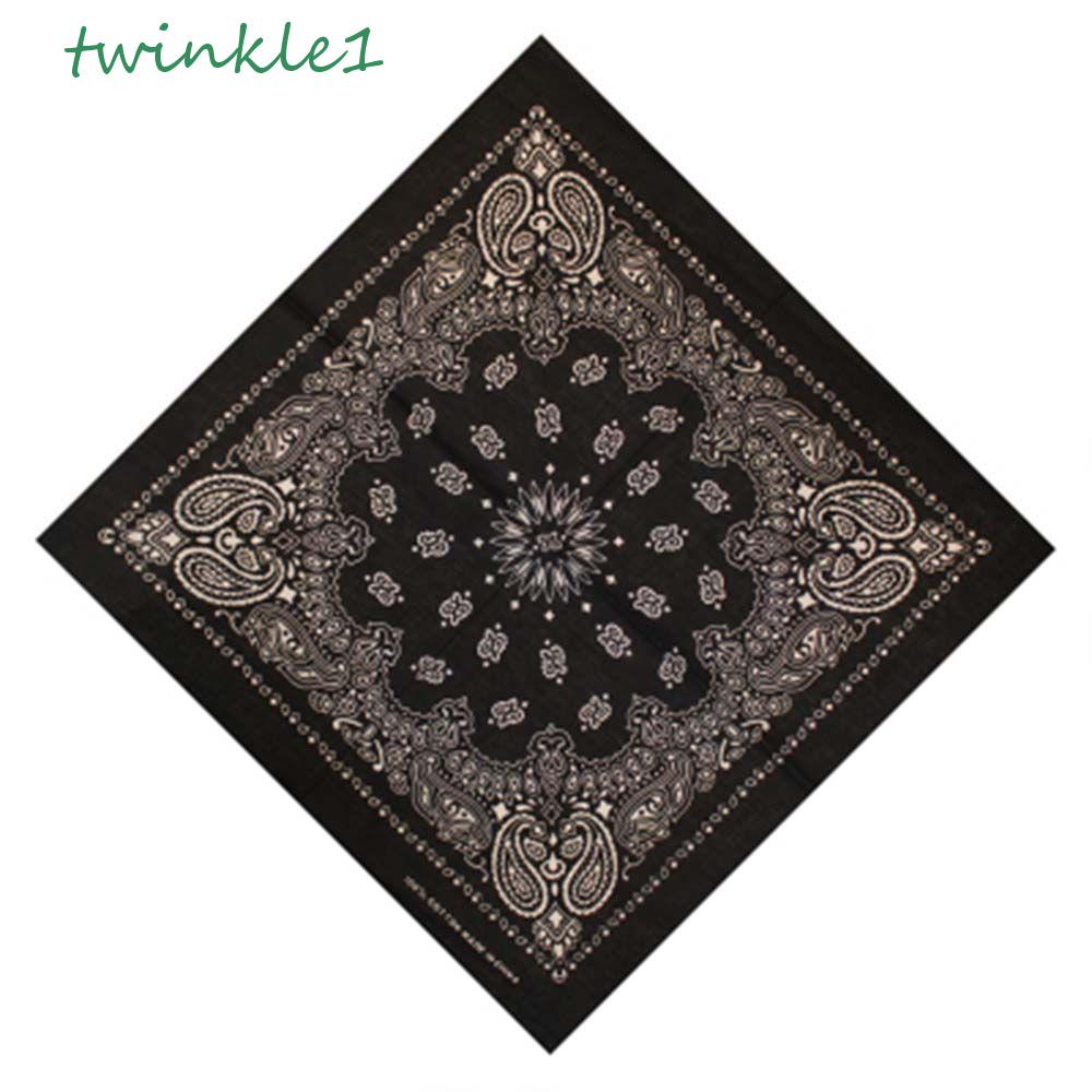 TWINKLE Khăn Tay Cotton Họa Tiết Graffiti Phong Cách Hip Hop Cho Nữ