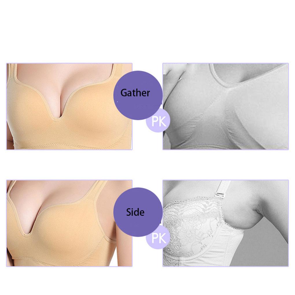 Áo Lót Thể Thao Nâng Ngực Màu Trơn Không Đường May Chuyên Nghiệp Cho Nữ