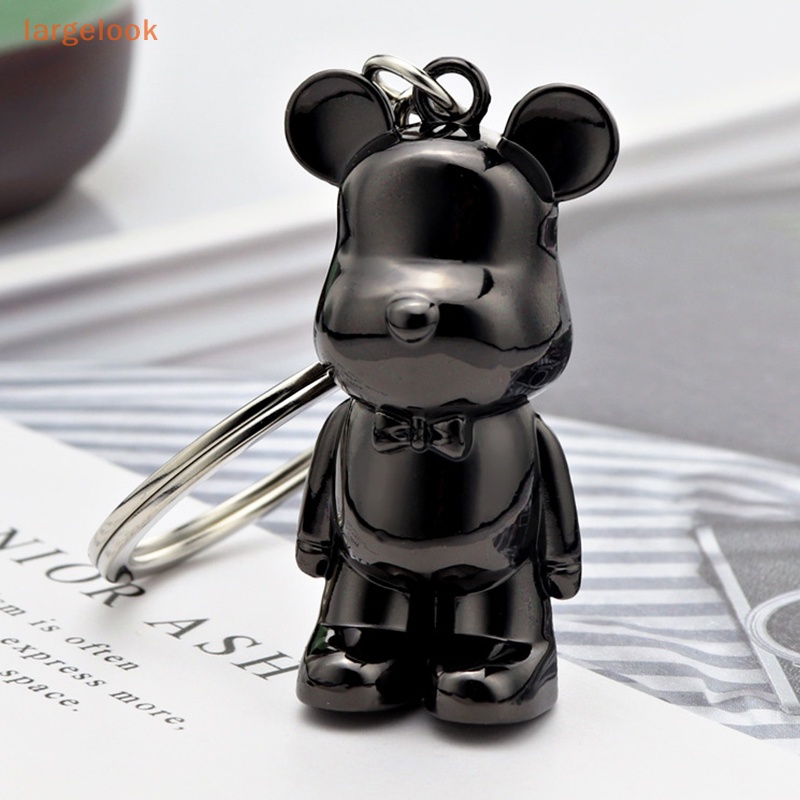 Móc Khóa Kim Loại Hình Gấu Hoạt Hình Sáng Tạo
