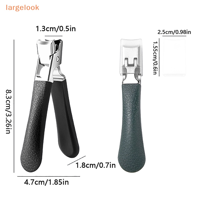 Kềm Cắt Móng Tay Bằng Thép Không Gỉ Dày Dặn Họa Tiết Da Tiện Dụng