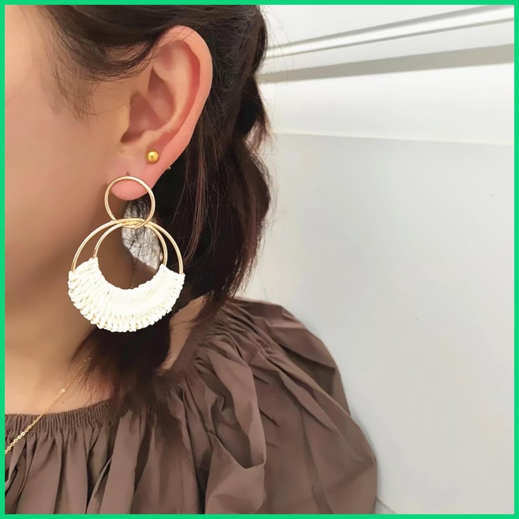 Đôi Khuyên Tai Dáng Dài Phong Cách Boho Thời Trang Mùa Hè Cho Nữ
