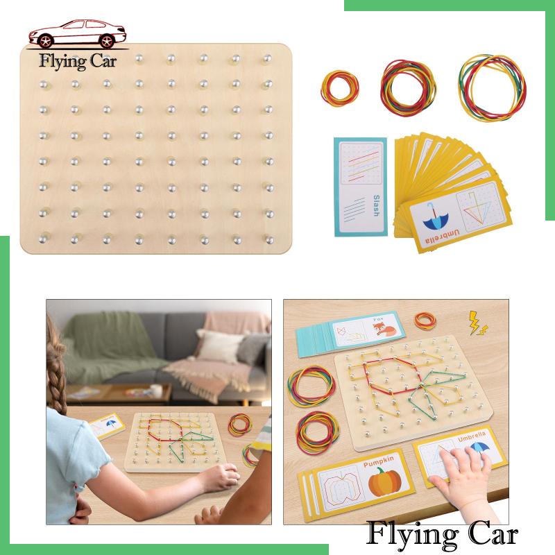 Bộ Đồ Chơi Hình Học Bằng Gỗ Theo Phương Pháp Montessori Cho Trẻ Em