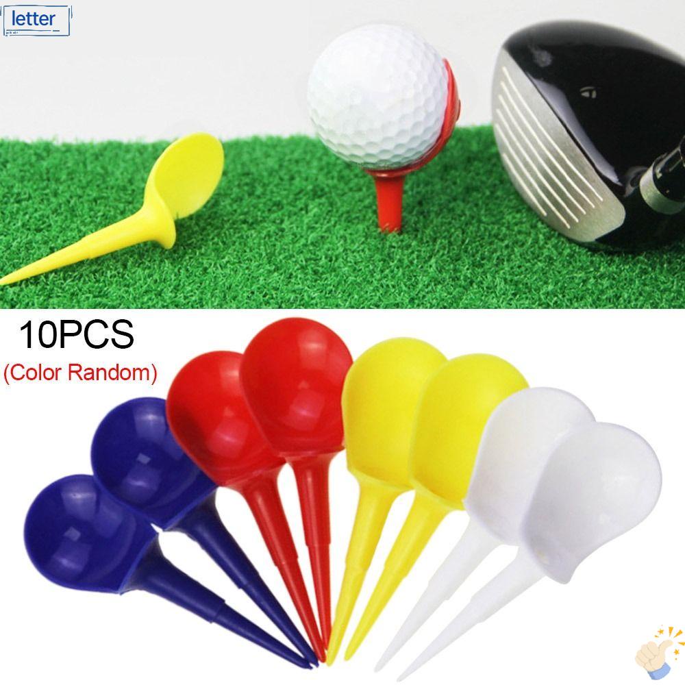 LET Set 10 Tee Bóng Golf Bằng Nhựa
