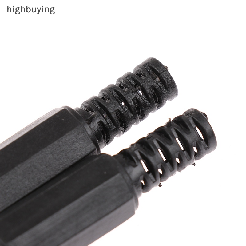 Bộ 5 Cặp Phích Cắm Nguồn DC Đực Cái 5.5 x 2.1 12V DC Mới