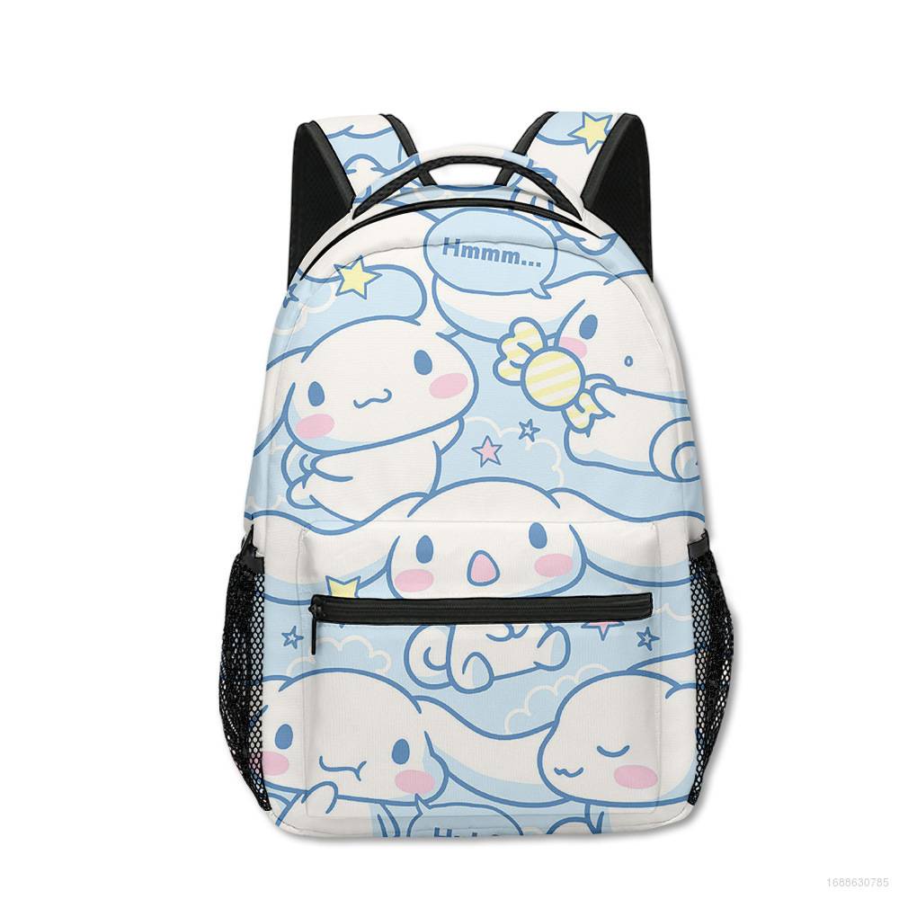 SANRIO Ba Lô Đa Năng Thoáng Khí Sức Chứa Lớn In Họa Tiết Thời Trang Cho Nam Và Nữ