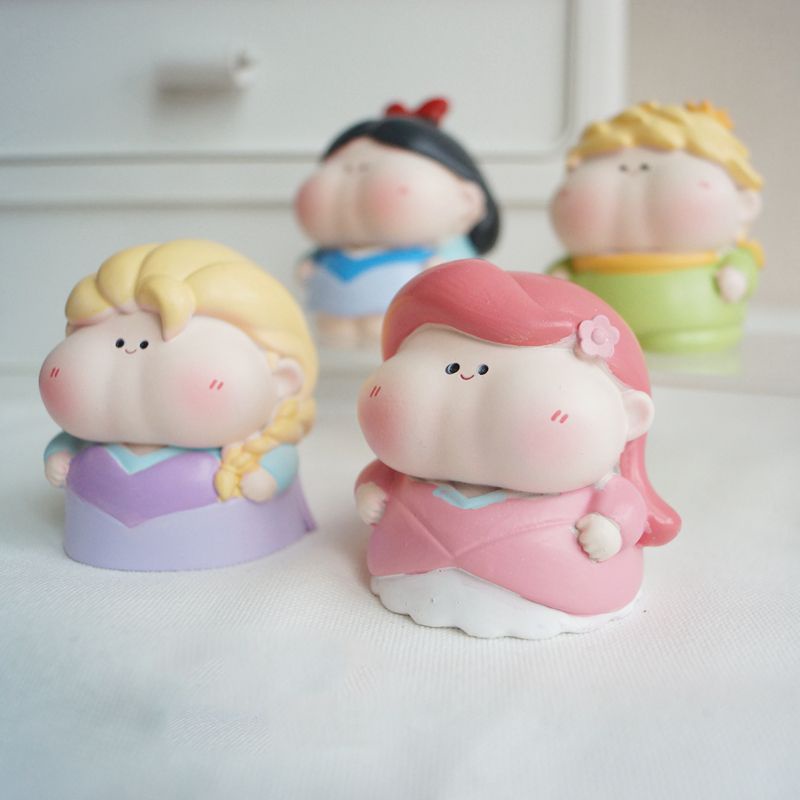 Búp Bê Công Chúa Chubby Dudu Hoạt Hình Siêu Dễ Thương Dùng Trang Trí Xe Hơi