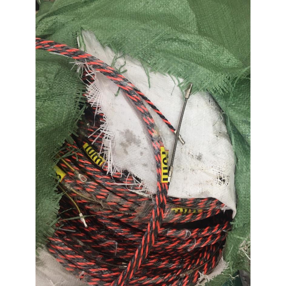 Dây Mồi 30m - 25m - 20m - 15m - 10m, Dây Mồi Luồn Kéo Dây Điện 3 Lõi Xoắn, Dây Mồi Kéo Cáp Ngầm