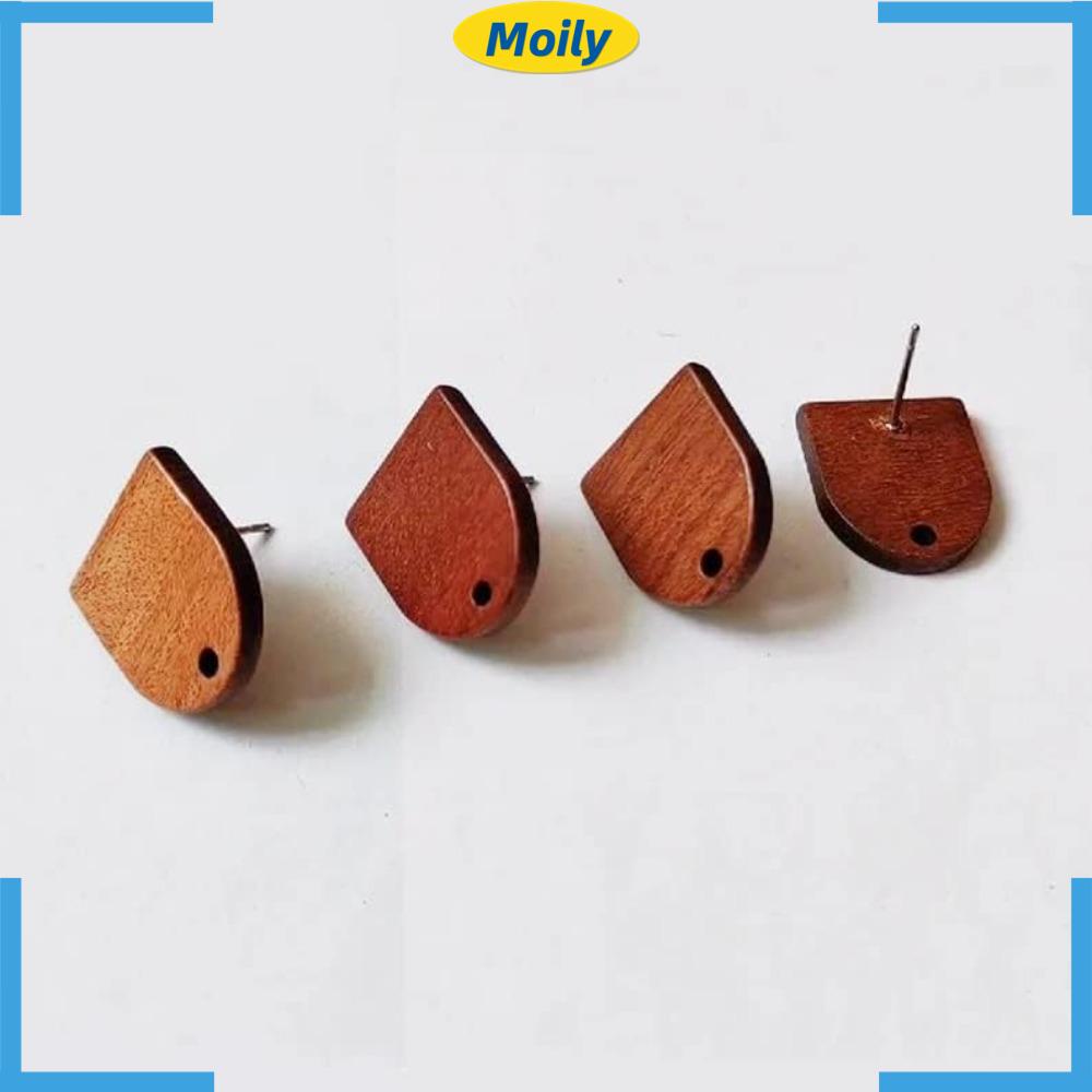 MOILYVN Bộ Phụ Kiện Làm Trang Sức Bằng Gỗ Cho Nữ