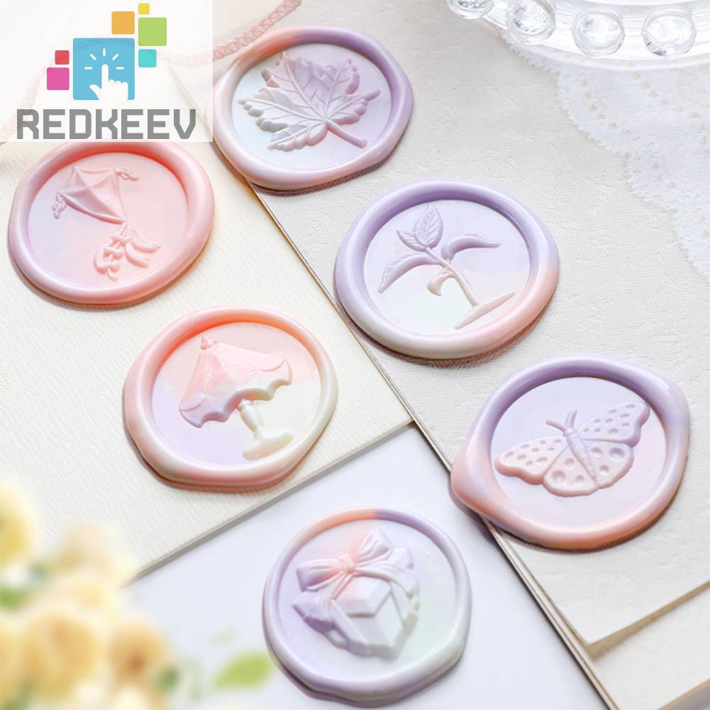 Con Dấu Đầu Đồng Tráng Men 3D 25mm Dùng Để Trang Trí Thiệp Cưới Thẻ