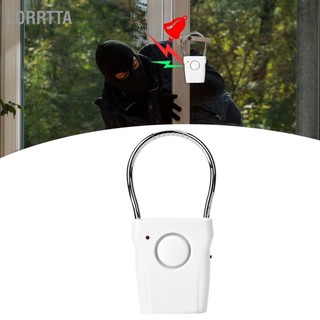 Lorrtta Cảm biến cảm ứng 120dB Báo động tay nắm cửa Chống trộm Rung sổ Cảnh báo chống An ninh gia đình