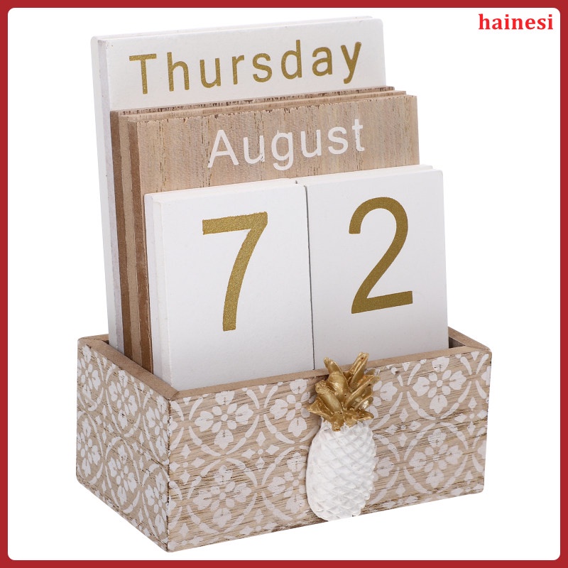 Giá Đỡ Lịch Để Bàn Bằng Gỗ Dùng Trang Trí Nhà Cửa / Văn Phòng