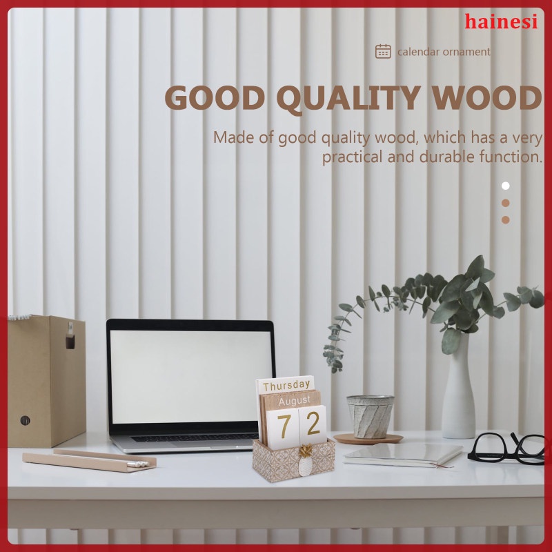 Giá Đỡ Lịch Để Bàn Bằng Gỗ Dùng Trang Trí Nhà Cửa / Văn Phòng