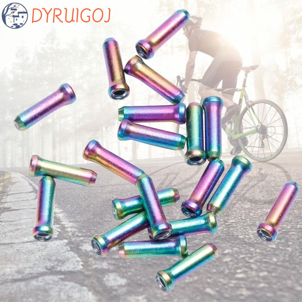 DYRUIDOJ Bộ 20 Nắp Đậy Dây Phanh Xe Đạp Bằng Hợp Kim Nhôm Nhiều Màu Sắc Chắc Chắn
