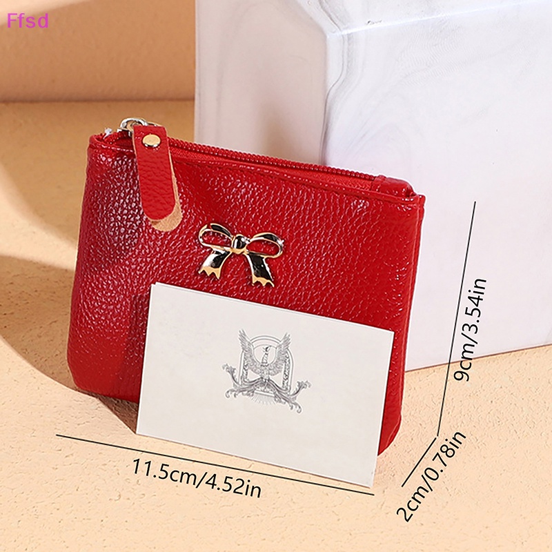 Ví Da PU Mini Cầm Tay Đựng Tiền Xu Và Thẻ Tiện Dụng Cho Nữ