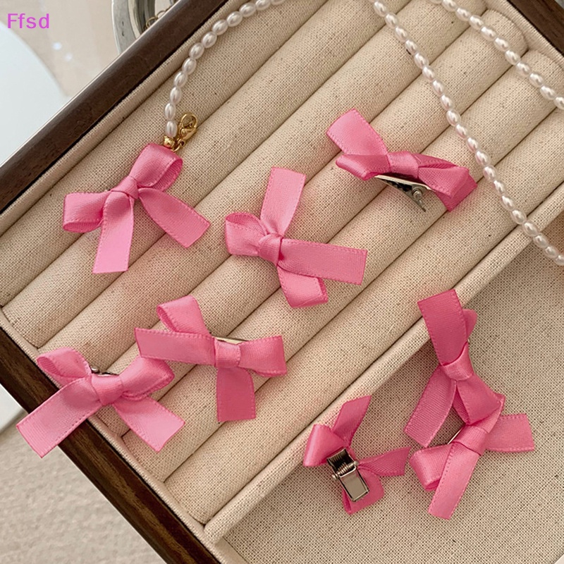 Set 5 Kẹp Tóc Nơ Nhỏ Dễ Thương Thời Trang Mùa Hè Cho Bé Gái