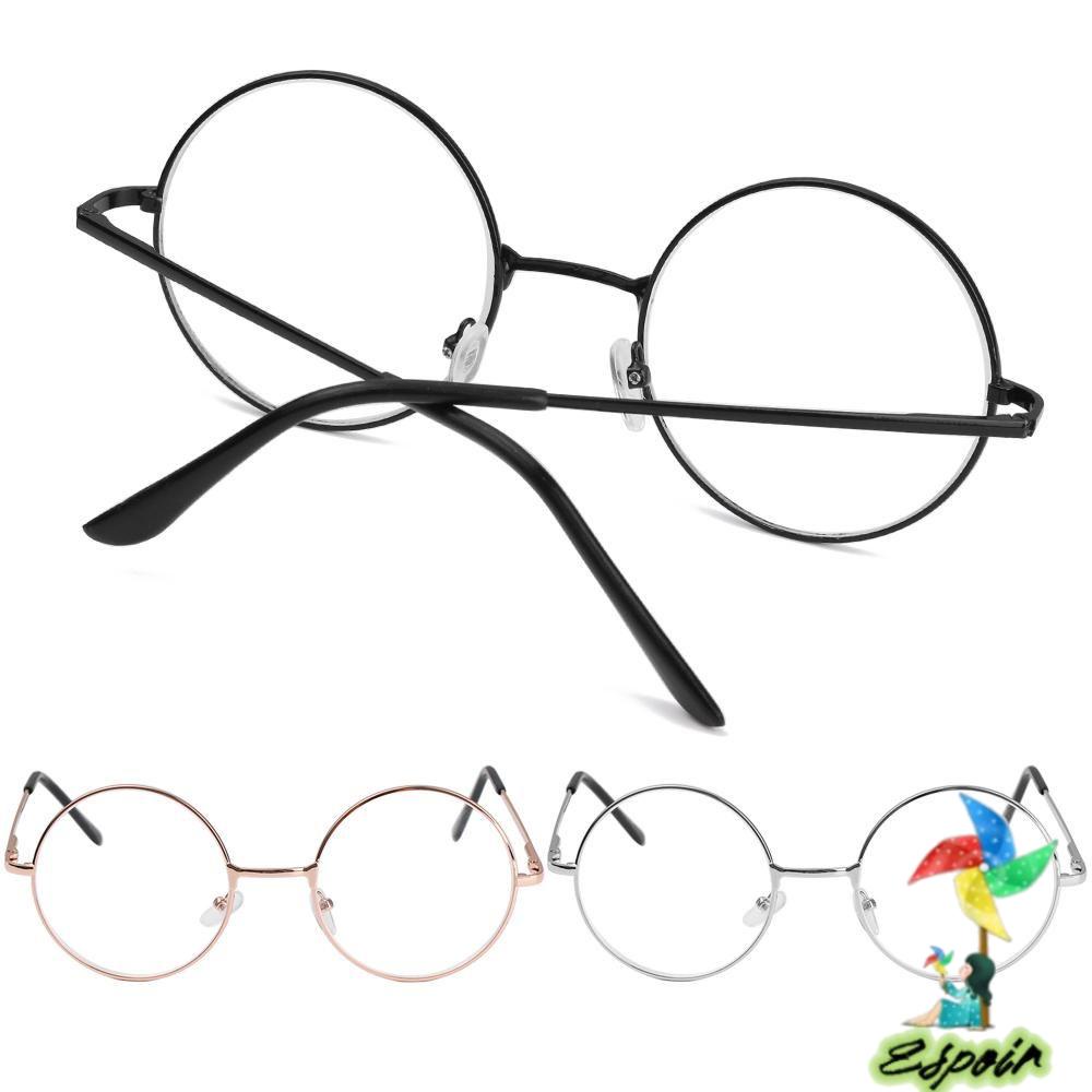 ESPO Kính Đọc Sách Gọng Kim Loại Tròn 1.00 ~ - 4.0 Cho Nam Và Nữ