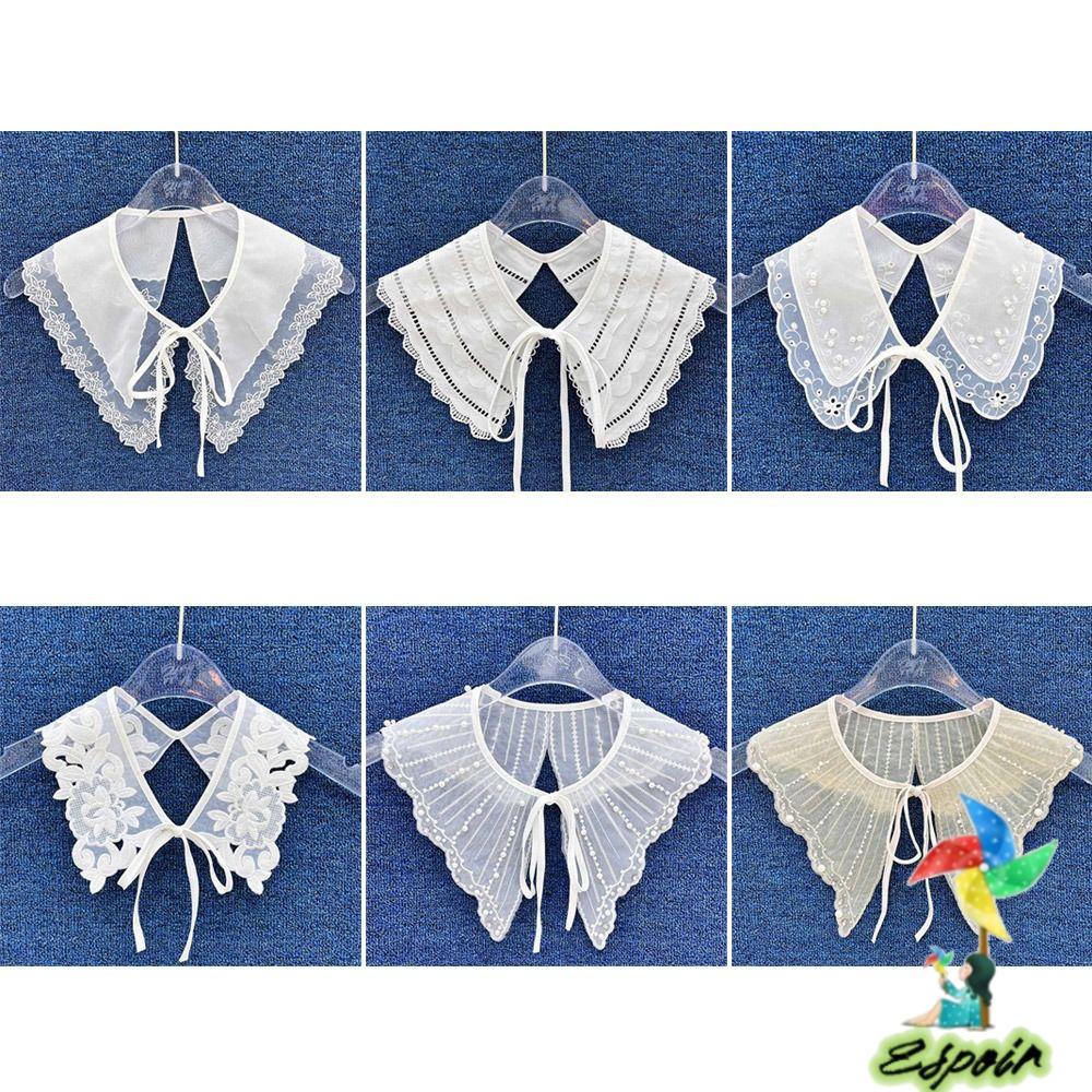 ESPO Cổ Áo Rời Họa Tiết Hoa Thời Trang Dành Cho Nữ