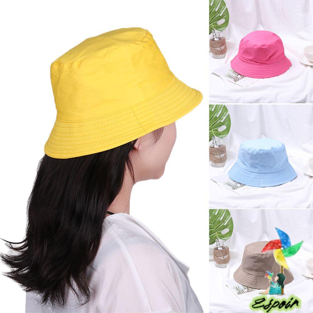 ESPO Mũ Bucket Chống Nắng Ngoài Trời Kiểu Dáng Đơn Giản Hợp Thời Trang