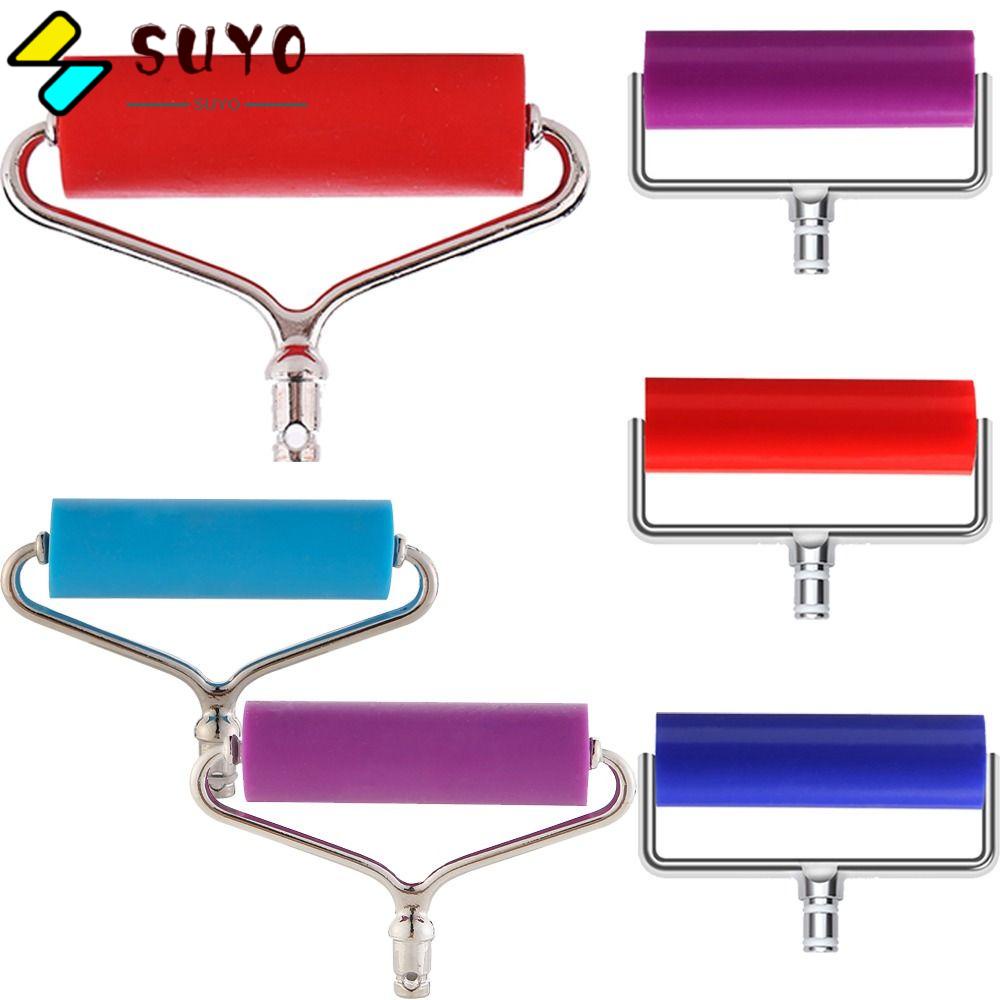 SUYO Bộ 2 Đầu Lăn Bằng Thép Không Gỉ Dùng Thêu Tranh DIY