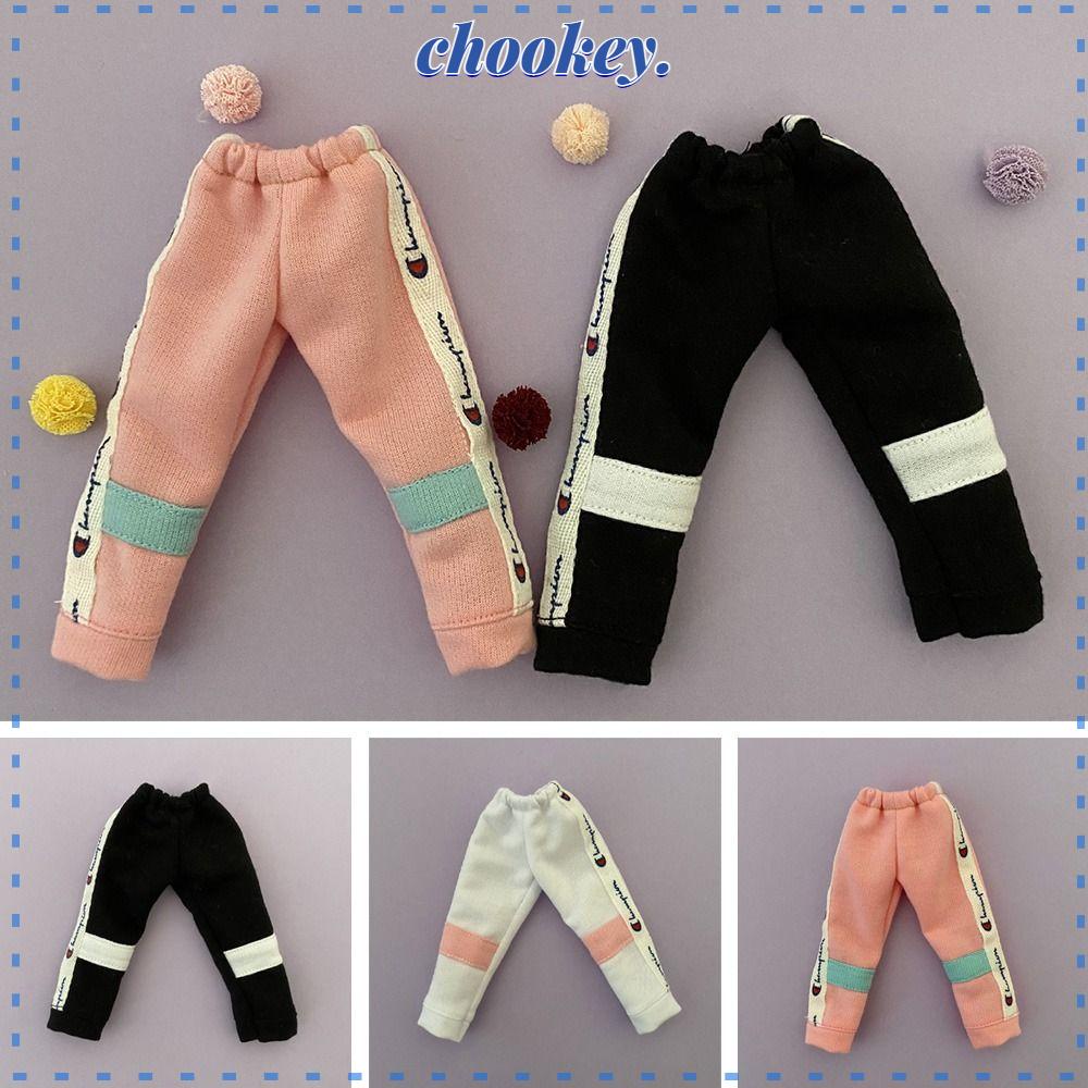 CHOOKEY Quần Thể Thao Co Giãn Thời Trang Cho Búp Bê 1 / 6BJD 6 Màu Lựa Chọn