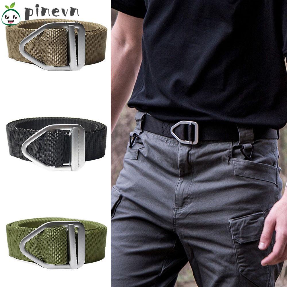 PINEVN Thắt Lưng Bện Sợi Nylon Thiết Kế Thời Trang Sang Trọng Cổ Điển