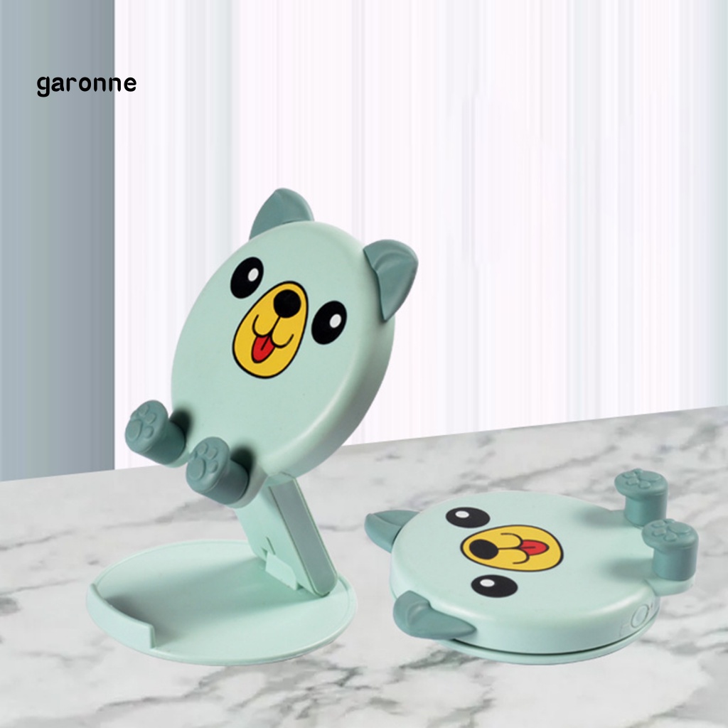 Giá Đỡ Điện Thoại / Máy Tính Bảng Họa Tiết Hoạt Hình Có Thể Gấp Gọn Tiện Dụng
