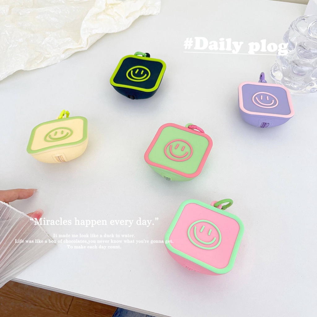 Túi Đựng Tai Nghe / Dây Cáp Sạc USB Mini Họa Tiết Hoạt Hình Dễ Thương