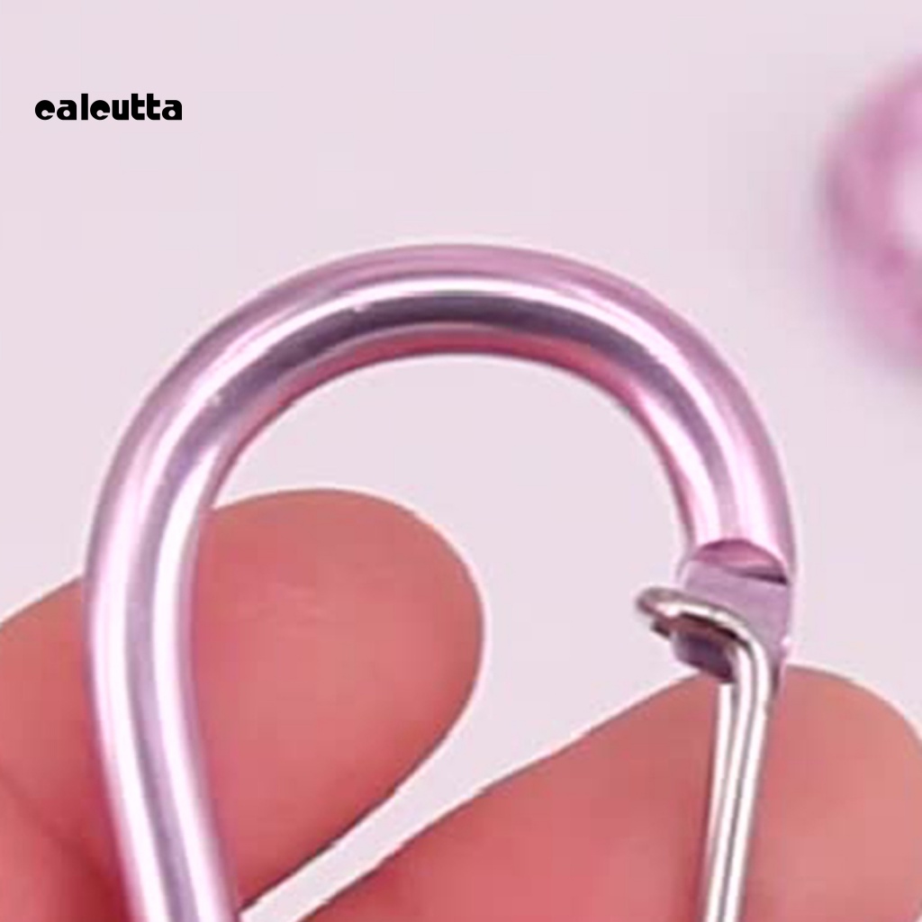 Bộ 3 Móc Khóa Chữ D Bằng Hợp Kim Nhôm Chống Thấm Nước Tiện Dụng Mang Theo Du Lịch Cắm Trại