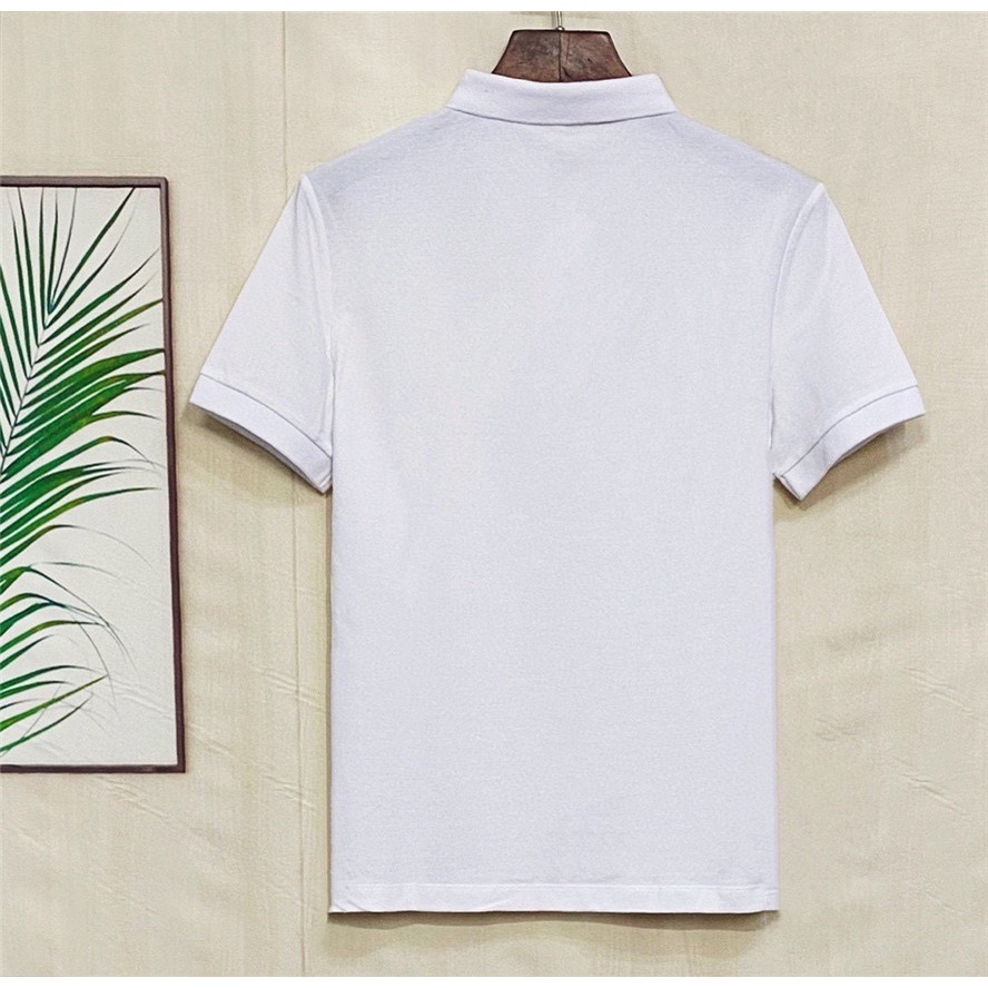 Áo Thun polo Nam Tay Ngắn Thêu Họa Tiết Fendi1 Size S-4XL