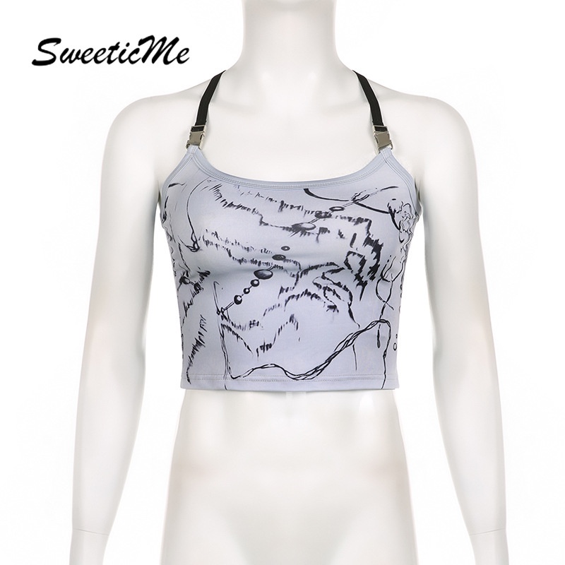 Áo Dây Chéo Hở Lưng Dáng Ôm Gợi Cảm Thời Trang Cho Nữ S 2023